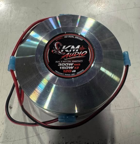 KM AUDIO DOBLE D2 DUAL DRIVER N52
