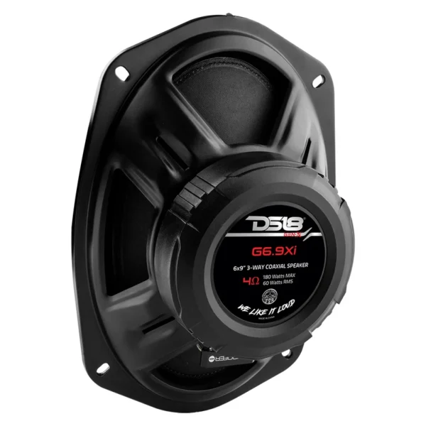 DS18 GEN-X 6x9" 3-Way Coaxial Speakers | 180W RMS 4-Ohm