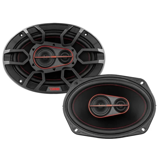 DS18 GEN-X 6x9" 3-Way Coaxial Speakers | 180W RMS 4-Ohm